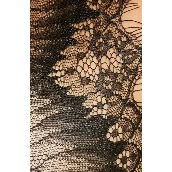 Oh La La Cheri Liliana Lace Cutout Bra Black Med - Picture 6 of 12